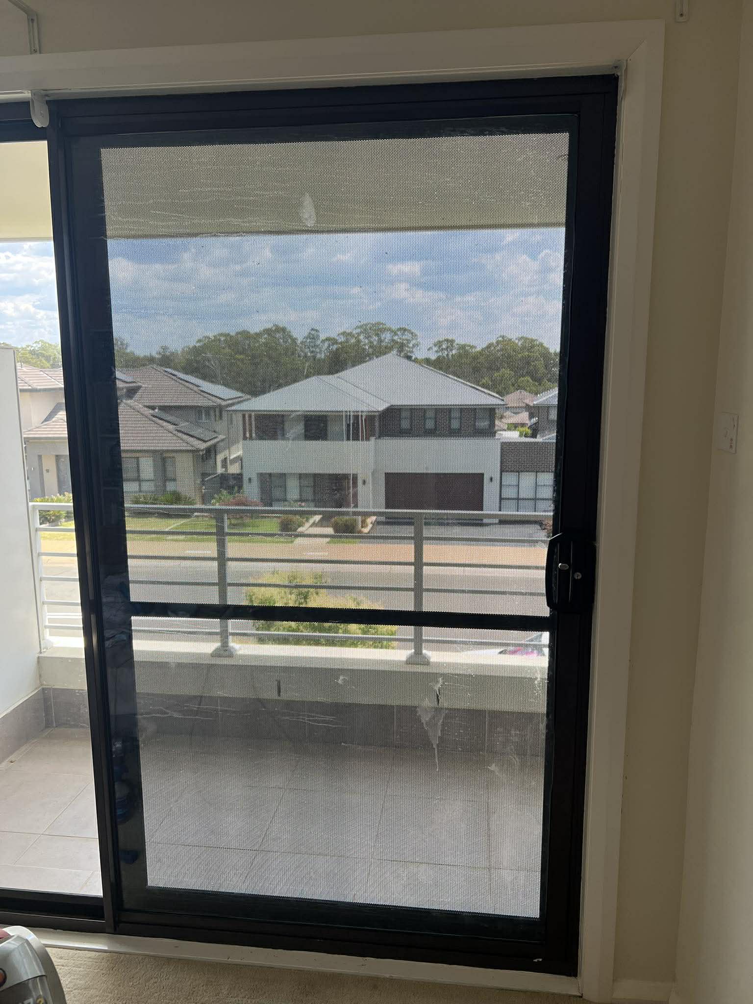 After: shower screen installed